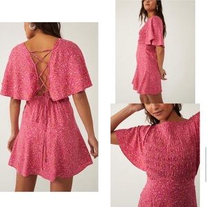 NWT Free People Florence Femme Combo Mini Dress XS